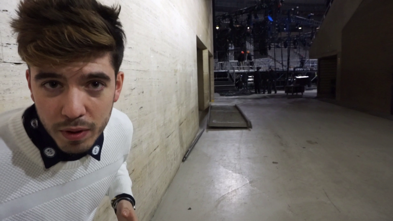 OTvisin - Roi se cuela en el backstage de la gira de OT