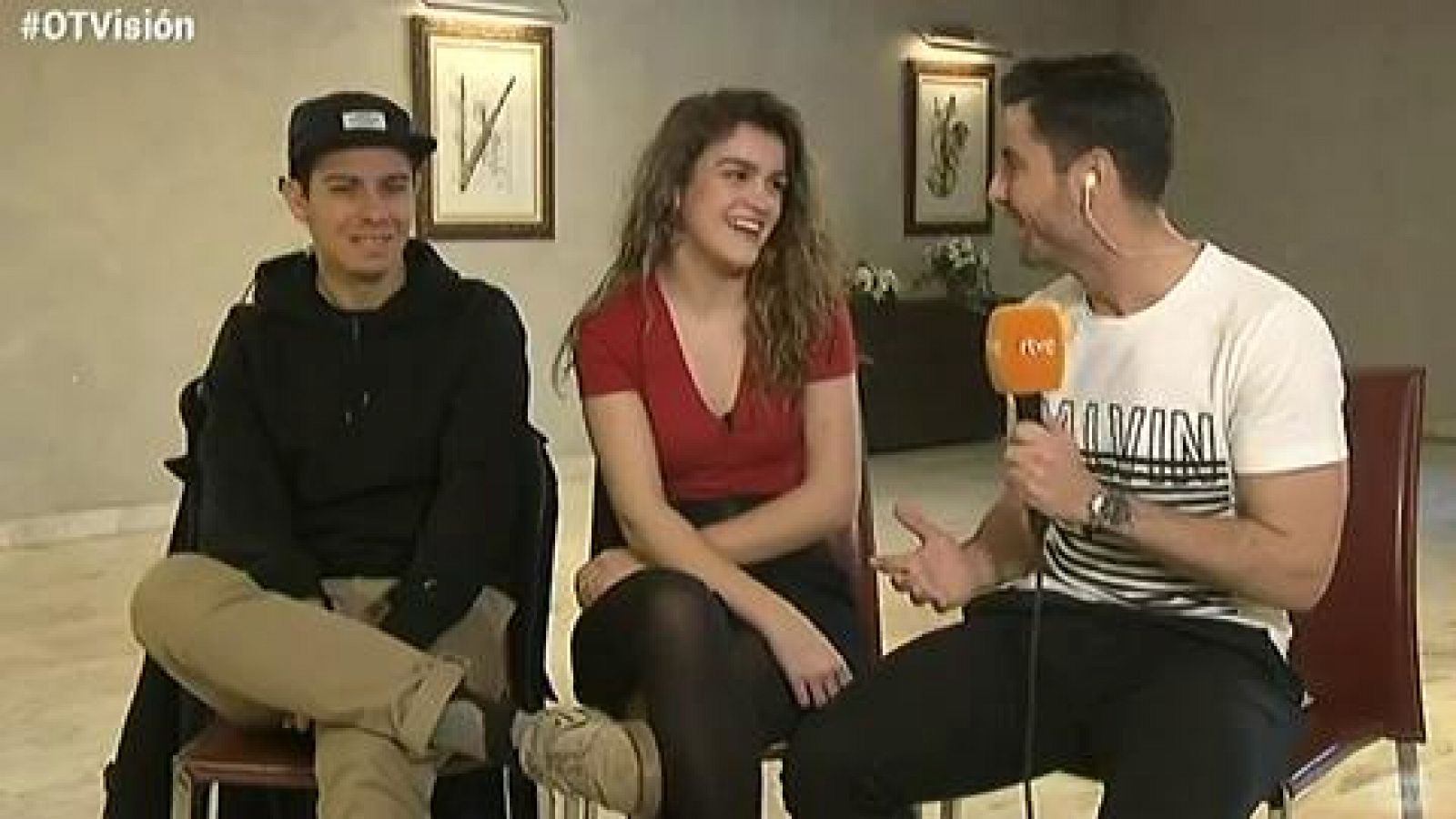 OTVisión - Alfred y Amaia hablan de sus impresiones tras el concierto