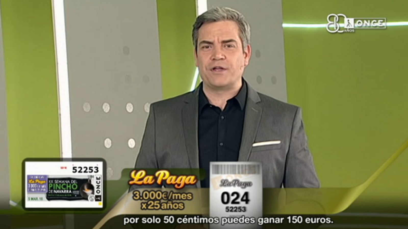 Sorteo ONCE - 05/03/18 - ver ahora