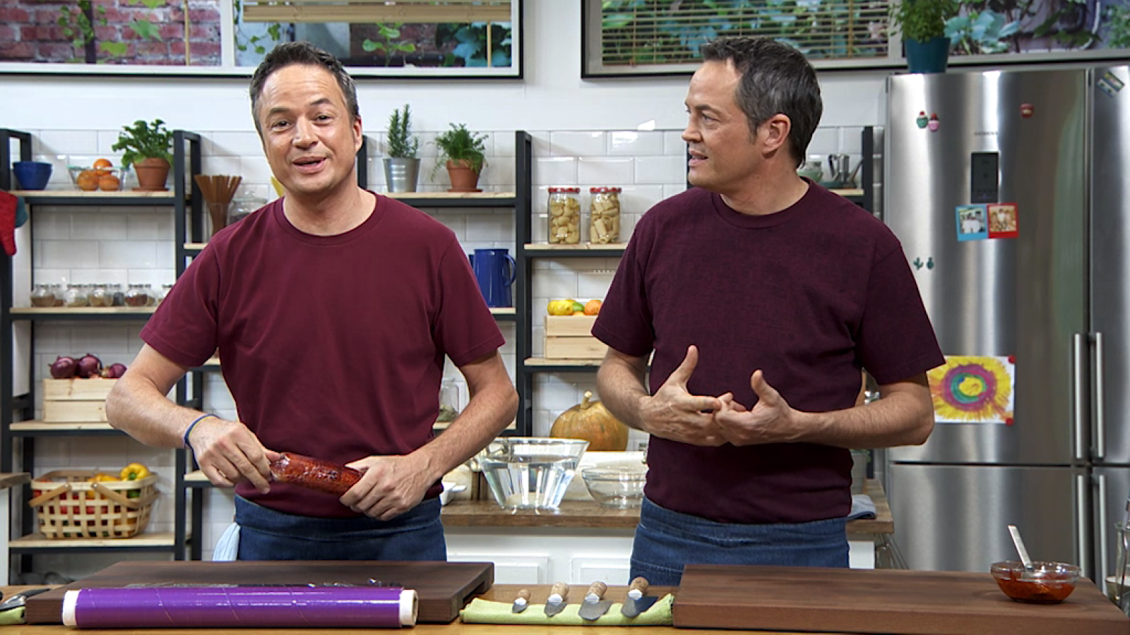 Torres en la cocina - Rape alangostado y berenjenas rellenas - ver ahora