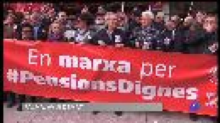 Informatiu Balear - Els pensionistes, en peu de guerra.