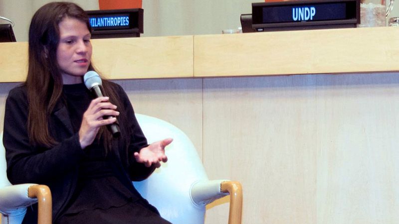 Jessica Hernández, la joven colombiana que salió de la pobreza gracias a una lavadora