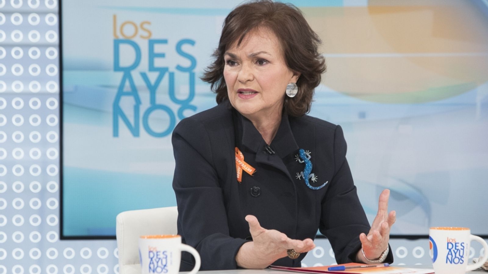 Los desayunos de TVE - Carmen Calvo, secretaria de Igualdad del PSOE