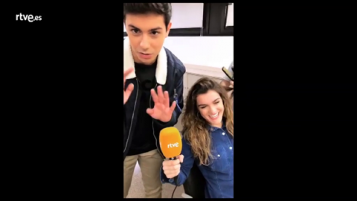 Alfred y Amaia hablan para RTVE.es sobre la puesta en escena