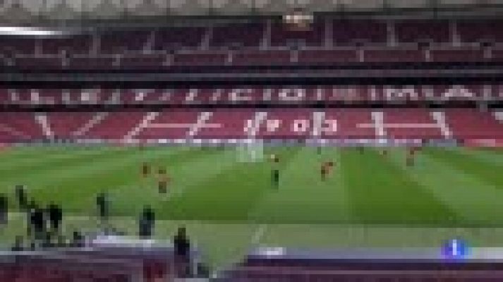 Telediario 1 - Simeone: "Cada día estoy más orgulloso de mis jugadores"