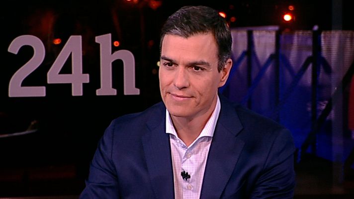 Informativo 24h - Entrevista a Pedro Sánchez