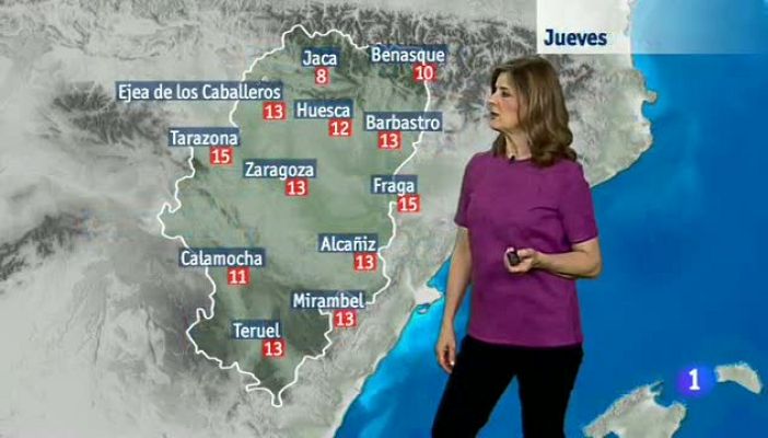Noticias Aragón - El tiempo en Aragón - 08/03/2018