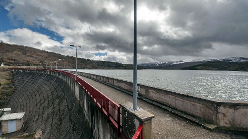 Lluvias fuertes en el tercio oeste peninsular