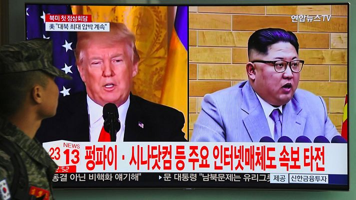 Donald Trump acepta reunirse con Kim Jong-un en mayo para abordar la desnuclearización de Corea del Norte