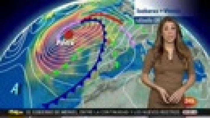 El tiempo - Lluvias generalizadas y fuertes vientos en el norte y centro peninsular