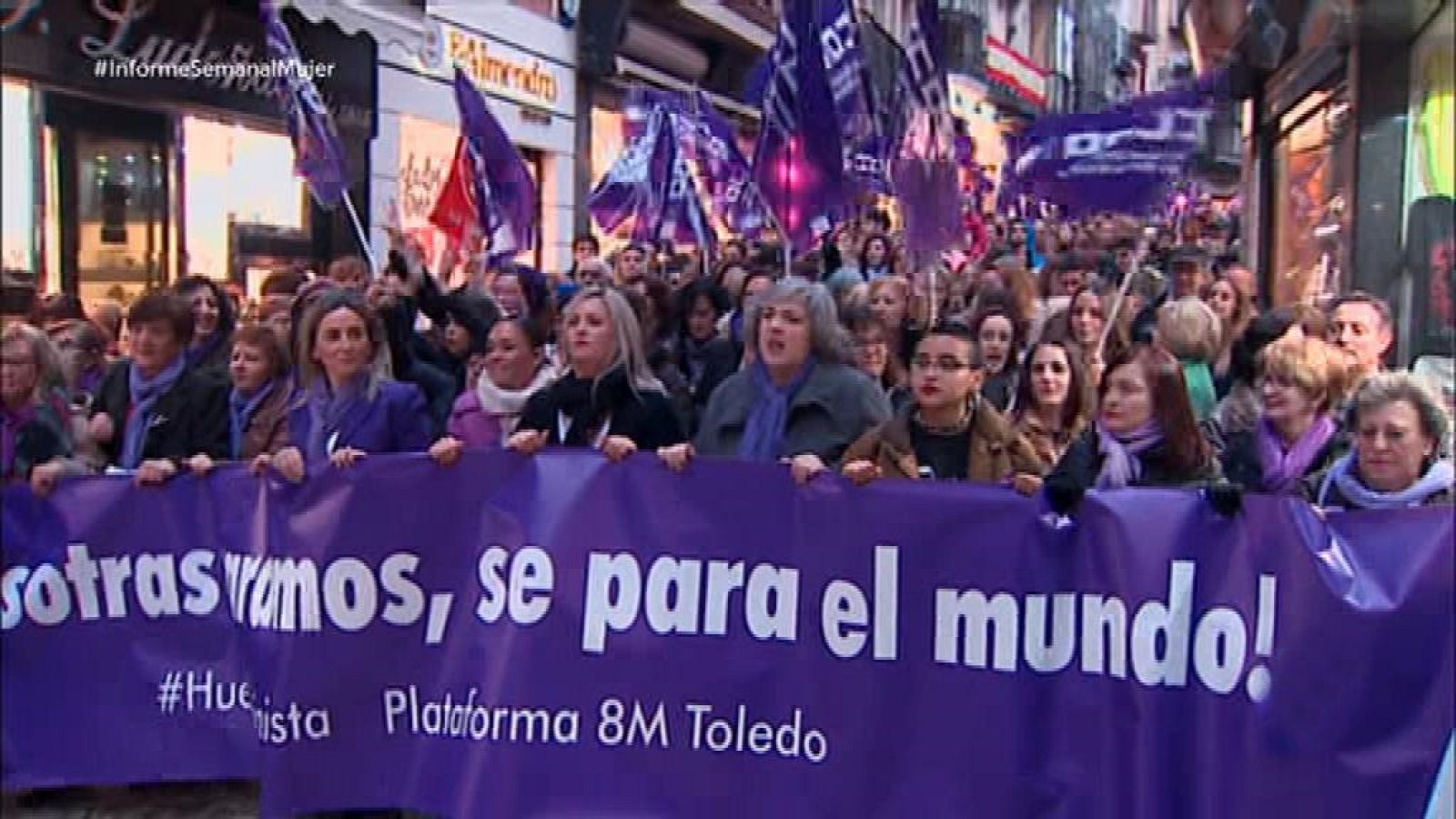 Informe Semanal - Igualdad en femenino, las mujeres paran - ver ahora