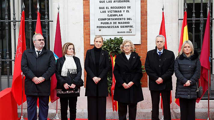 Los partidos políticos, unidos 14 años después de los antentados del 11M en Madrid