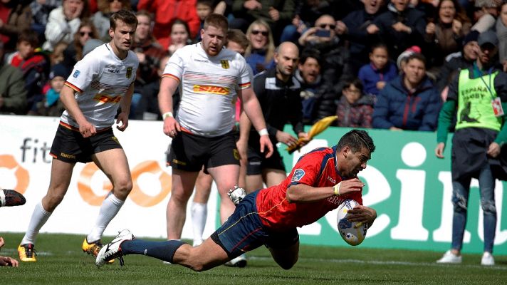 Rugby - Campeonato de Europa masculino: España - Alemania