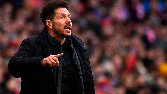 Simeone: "A día de hoy (Griezmann) está con nosotros"