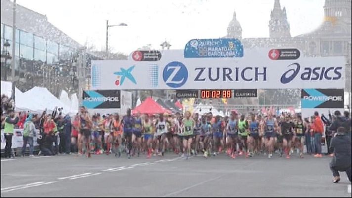 Atletismo - Maratón de Barcelona. Resumen