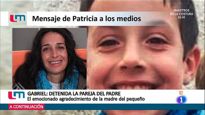 La mañana - Patricia, madre de Gabriel, da las gracias a los medios
