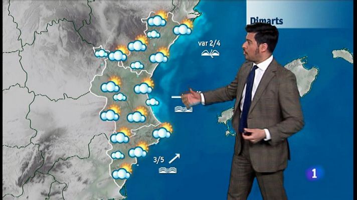L'informatiu - Comunitat Valenciana - El tiempo en la Comunidad Valenciana - 12/03/18