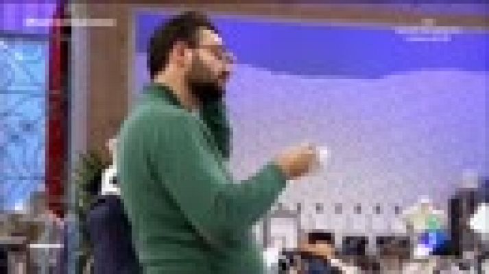 Maestros de la costura - El despiste de Mahi y Sergio 