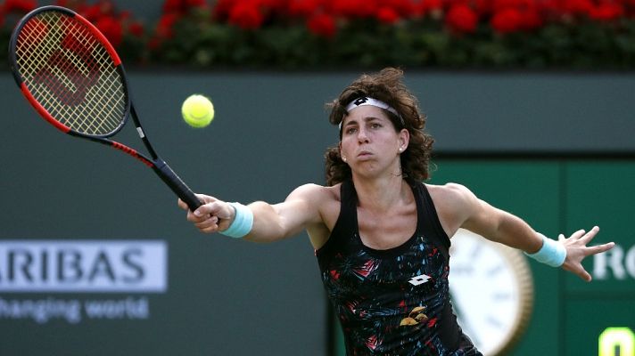 Tenis - WTA Indian Wells: C. Suárez - E. Svitolina