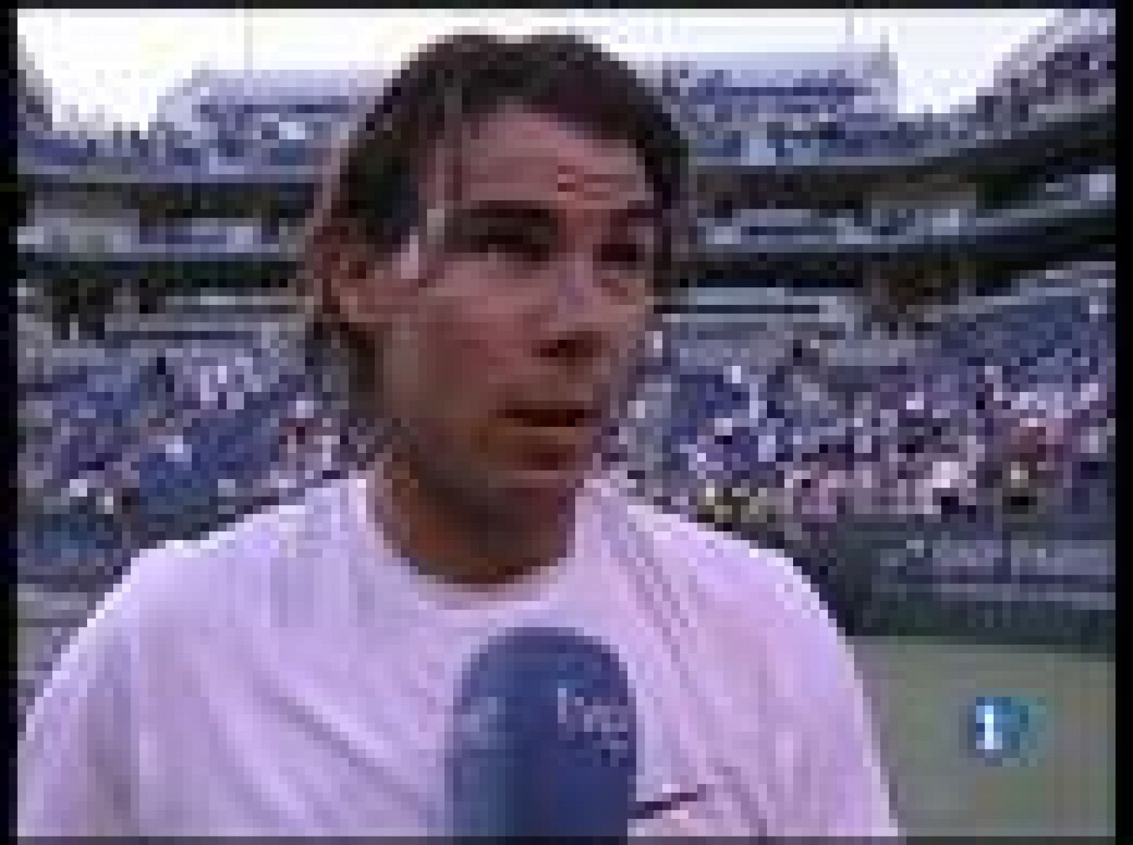 Nadal, muy exigente a pesar de la victoria