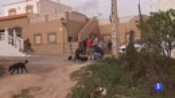 Telediario 1 - Los vecinos de Las Hortichuelas intentan volver a la normalidad tras el caso de Gabriel Cruz