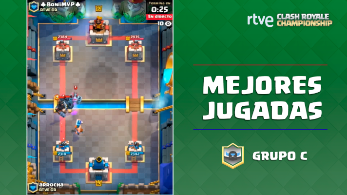 Clash Royale Championship - Grupo C - Las mejores jugadas