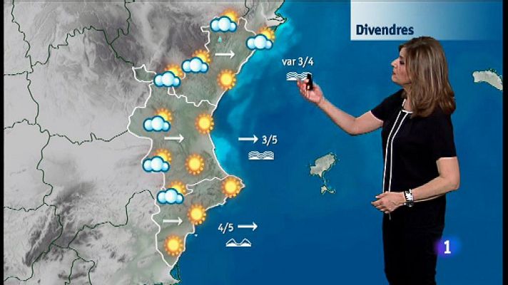 L'informatiu - Comunitat Valenciana - El tiempo en la Comunidad Valenciana - 15/03/18