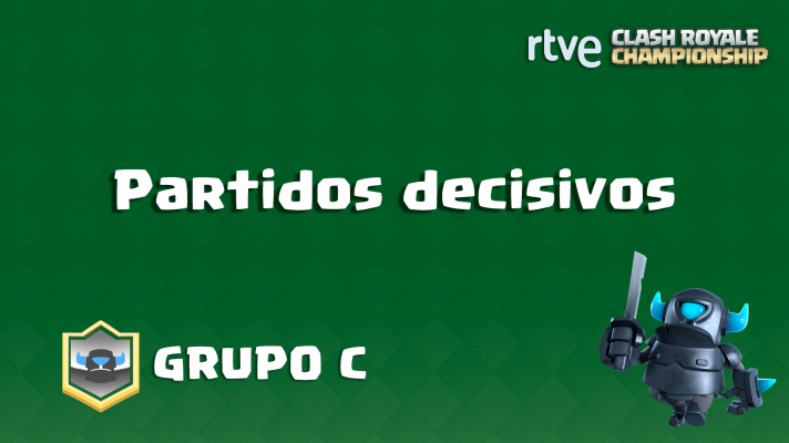 Grupo C - Partidos decisivos