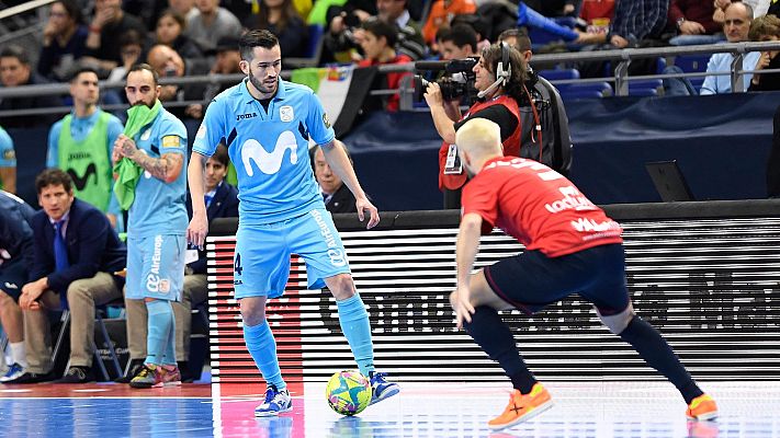  - LNFS: Copa de España 2018. Movistar Inter acaba con un sólido Osasuna y se mete en semifinales