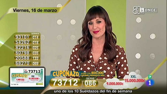 Sorteos ONCE - Sorteo ONCE - 16/03/18