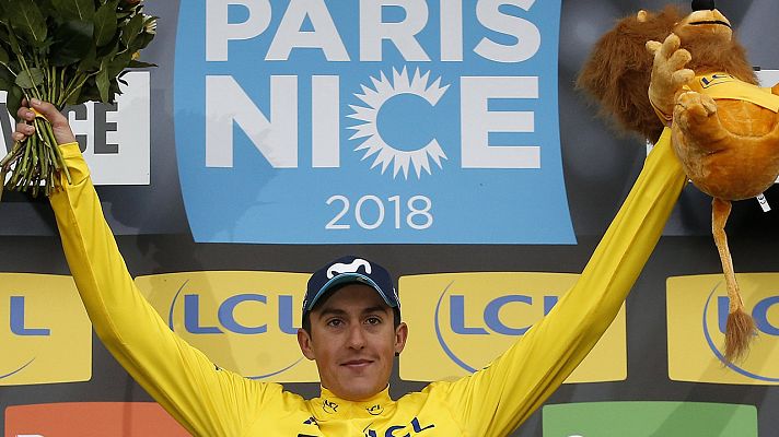 Telediario 1 - Tras ganar la París-Niza, Marc Soler volverá a hacer de gregario en la Volta