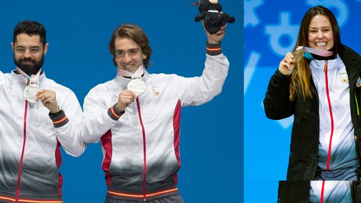 Telediario 1 - España culmina los Paralímpicos de Pyeongchang con 2 medallas