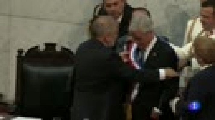 Telediario 1 - Primera semana de Sebastián Piñera como presidente de Chile