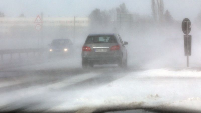 Lluvias generalizadas y nieve en el norte y sureste