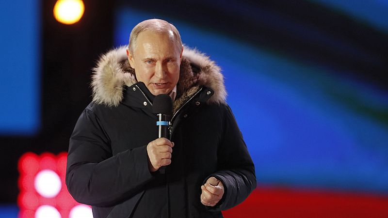 Putin logra la reelección como presidente de Rusia con su victoria más holgada en 18 años