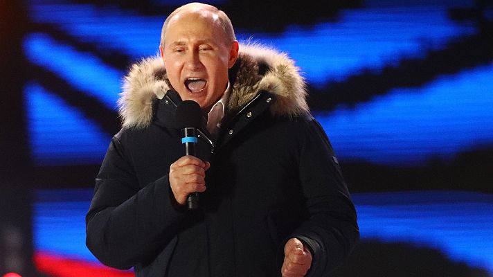 Los desayunos - Putin es reelegido para un cuarto mandato con más del 76% de los votos