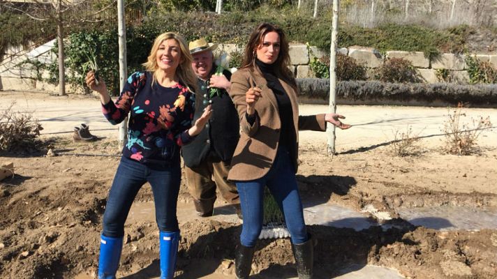 Aquí la Tierra - Paseamos con Mar Saura por huerta Carabaña