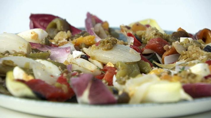 RTVE Cocina - Esgarraet con mojama