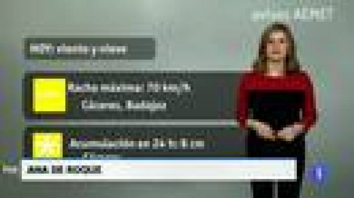 Noticias de Extremadura - El tiempo en Extremadura - 19/03/18