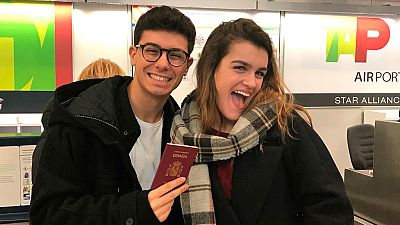 Amaia y Alfred viajan a las Azores para grabar la postal