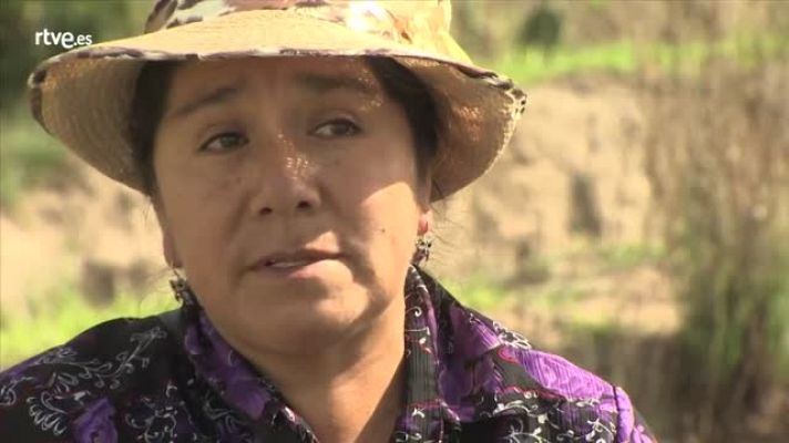 En portada - Teresa Huicho Urbano Vicepdta. ANFASEP