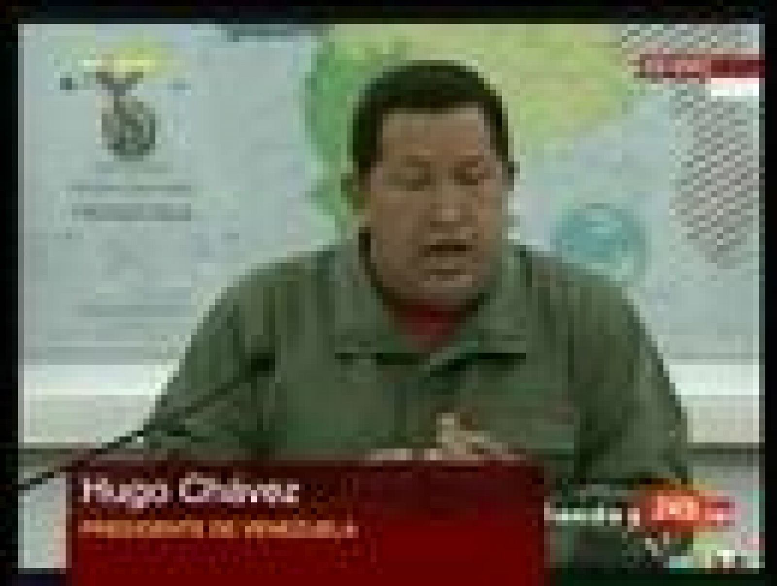 Sin programa: Chávez confirma la nacionalización  | RTVE Play