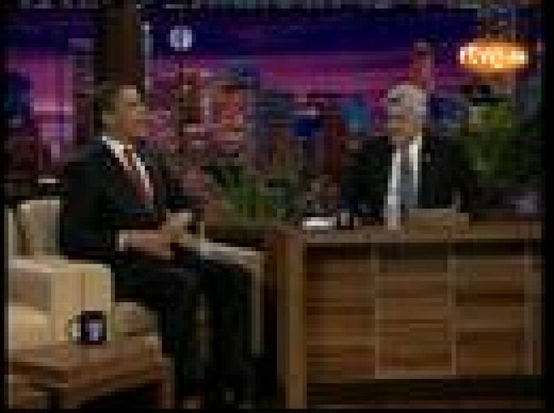 Obama mezcla el humor y la seriedad en el show de Jay Leno