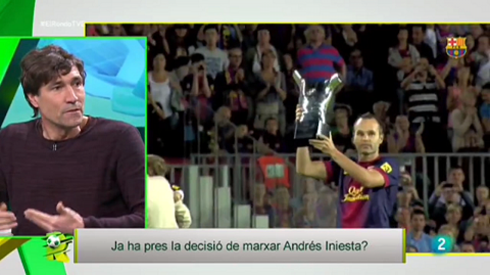El Rondo - Continuarà Andrés Iniesta jugant al Barça?