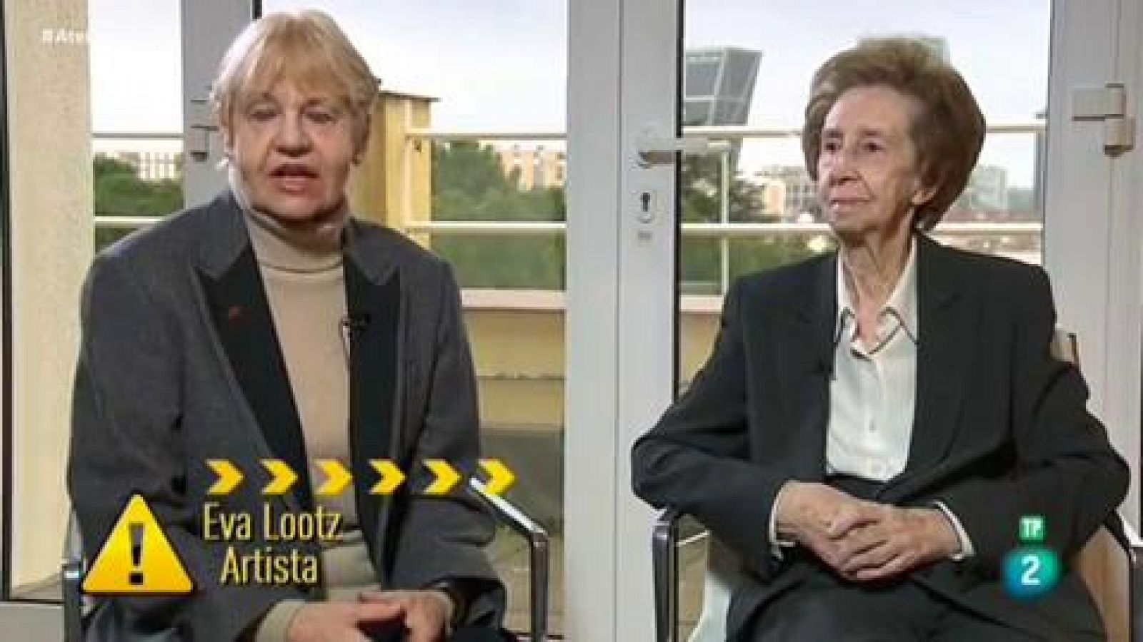 Atención obras: Margarita Salas y  Eva Lootz en proyecto "Binomio" | RTVE Play