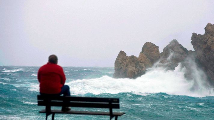 El tiempo - Rachas de viento muy fuertes en la segunda mitad del día en Galicia, Cantábrico y amplias zonas de la vertiente atlántica, sureste y levante peninsular