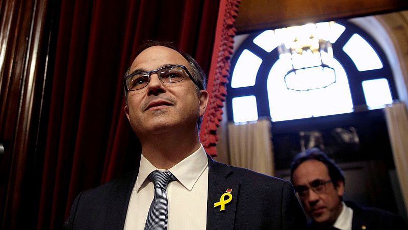 Turull: "No soy yo el que debería estar aquí, lo sé yo y lo saben ustedes"