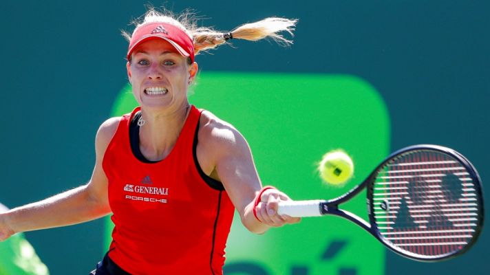 Tenis - WTA Torneo Miami (EEUU): A.Kerber - J.Larsson