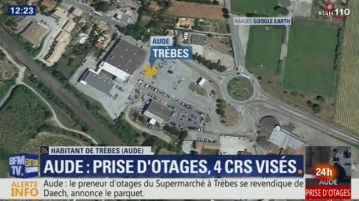 Informativo 24h - Al menos un muerto en la toma de rehenes en un supermercado de Francia