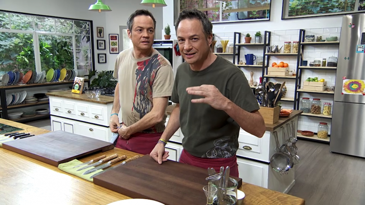 Torres en la cocina - Pasta de albahaca y terrina de rabo de cerdo